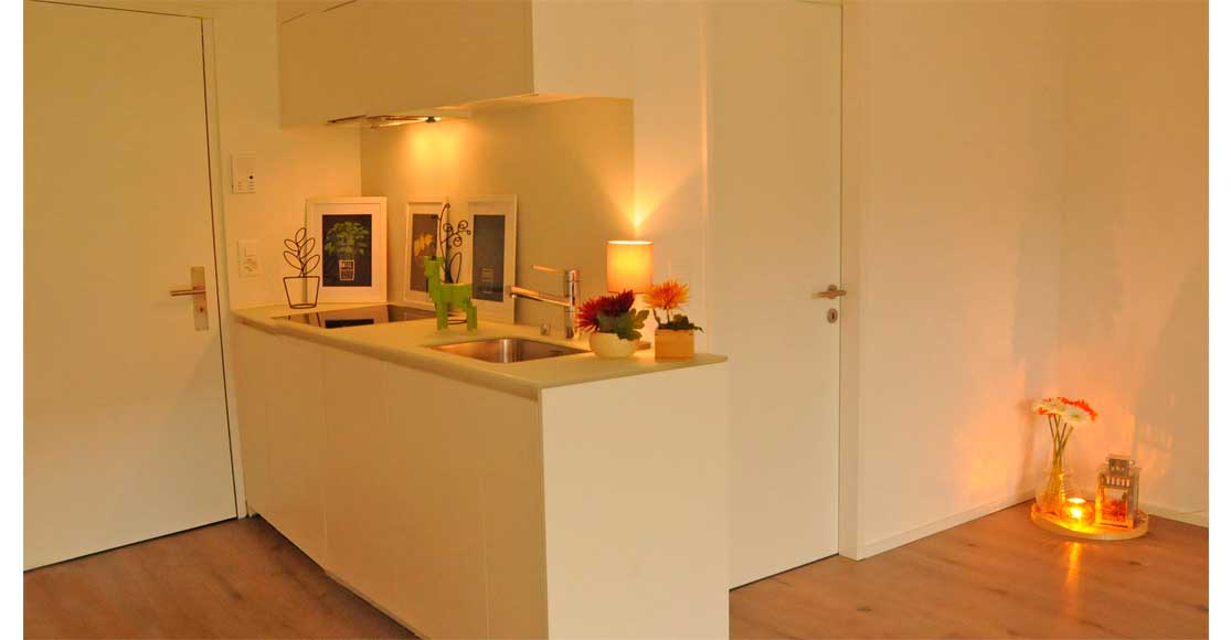 Foto: Küche im Eingangsbereicht